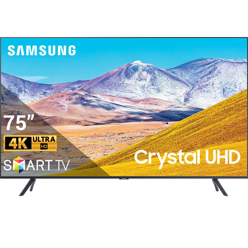 Smart Tivi Samsung 4K 75 inch UA75TU8100KXXV, 4K-Ultra HD (UA75TU8100KXXV) MỚI 2020