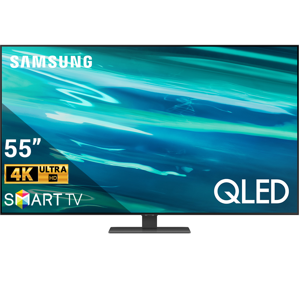 QLED Tivi 4K Samsung 55Q80A, (QA55Q80AAKXXV) Smart Tivi Model Mới 2021