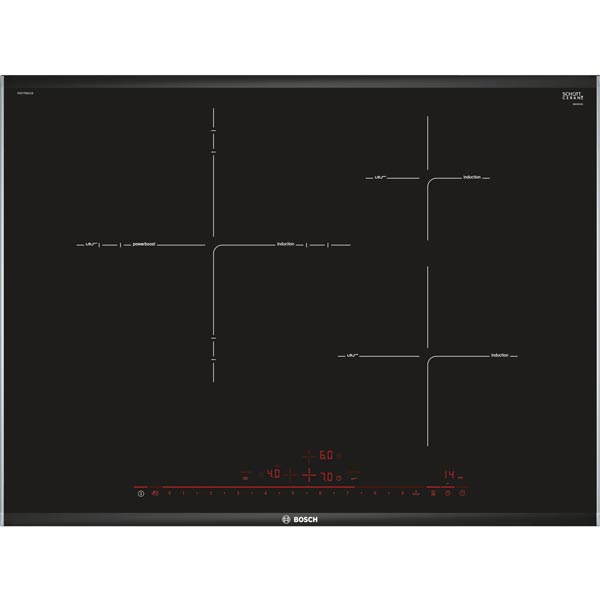 Bếp Từ Bosch PID775DC1E Vùng Nấu Rộng 32cm, Cảm Biến Chiên Xào Thông Minh, Mới 2021, HÀNG CHÍNH HÃNG